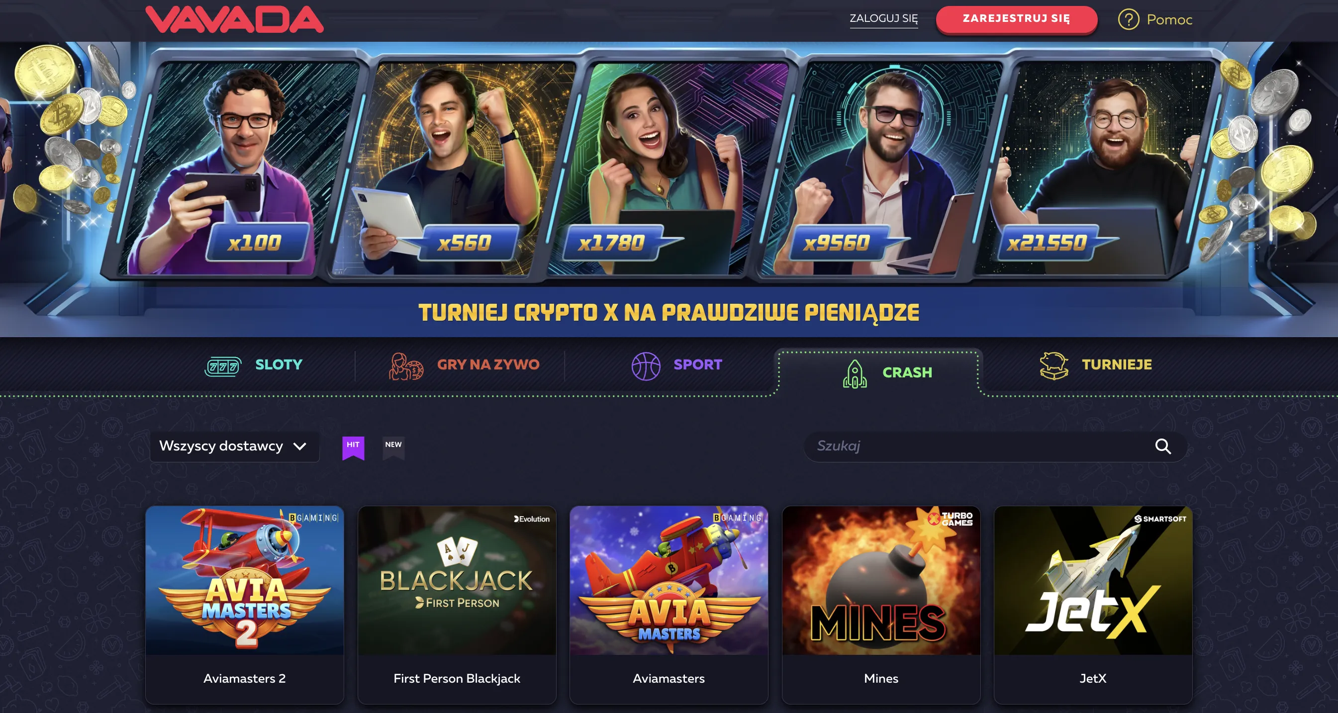 Vavada register – bonusy i promocje